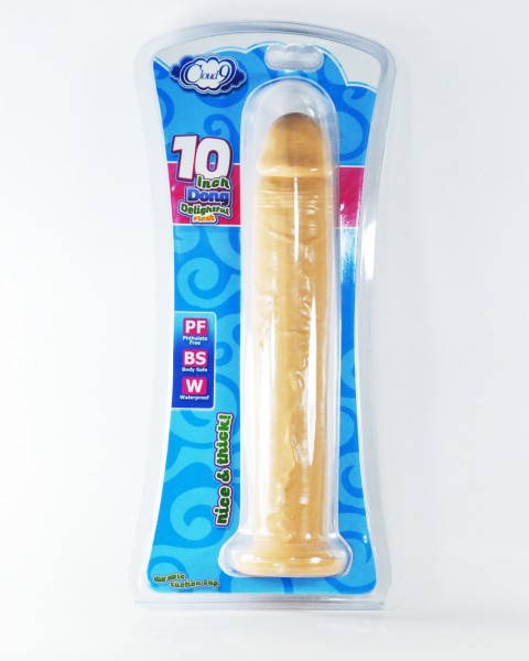 Cloud 9 Dong W/suction Cup Flesh 10